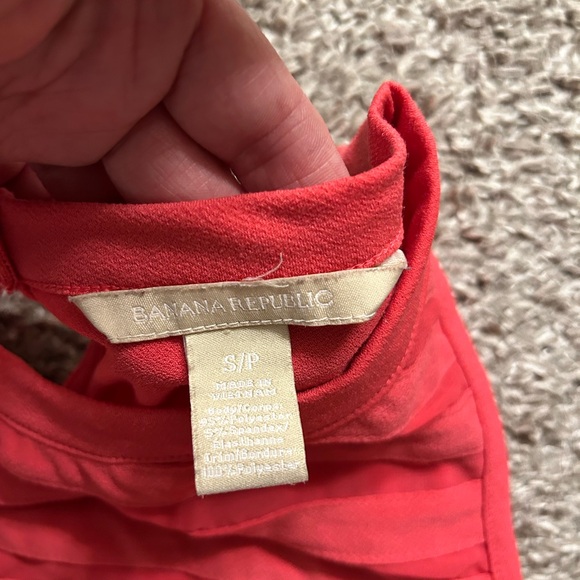 Banana Republic Vibrant Red Tank Top - Picture 2 of 2